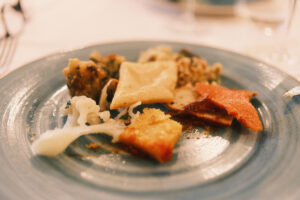 Querschnitt der vielen Antipasti