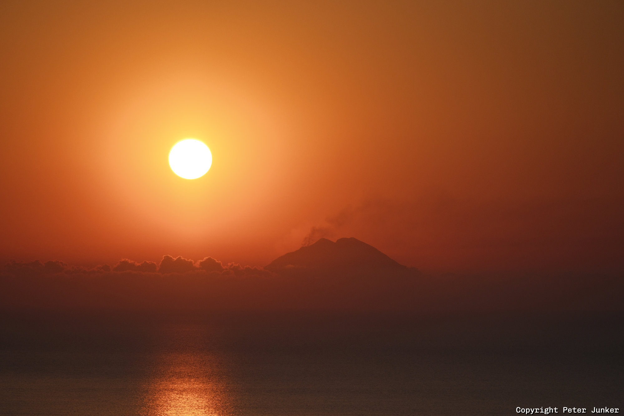 stromboli sonnenaufgang
