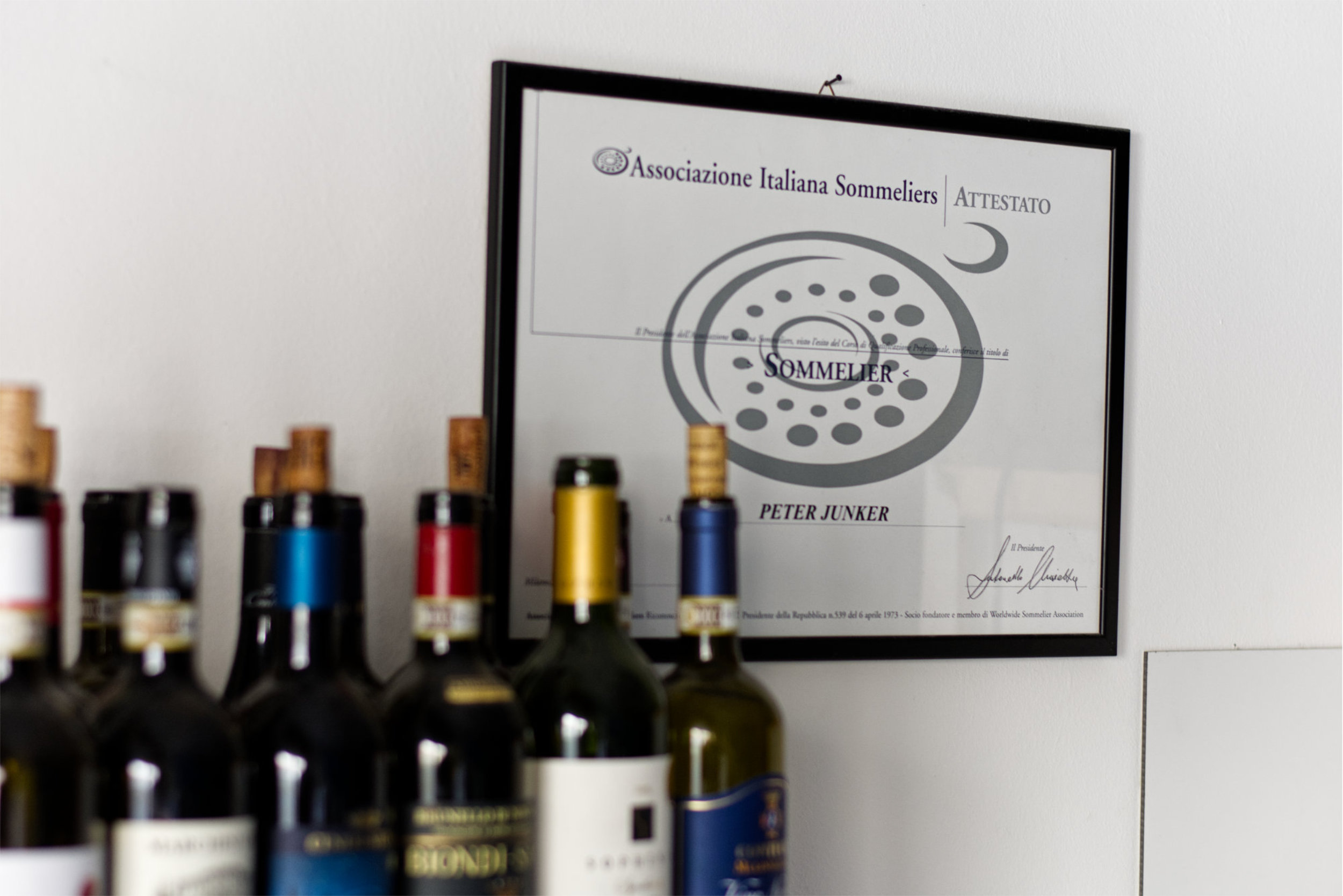 Sommelier AIS Italia Peter Junker Siziliengeheimtipp